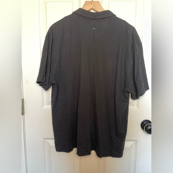 Rag & Bone Avery Button-Up Shirt Linen Blend - Picture 5 of 6